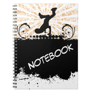 Break Dance Notebook Notizblock