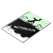 Break Dance Notebook Notizblock (Linke Seite)