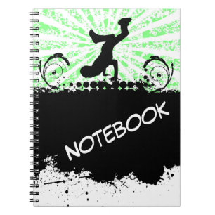 Break Dance Notebook Notizblock