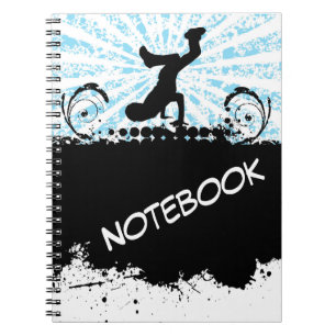 Break Dance Notebook Notizblock