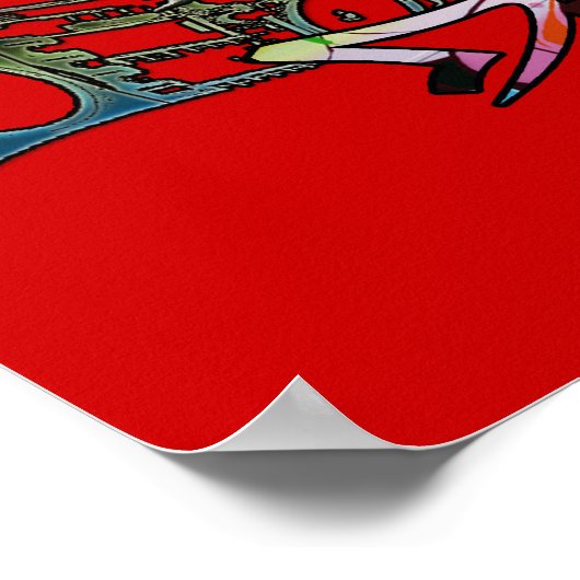 Break Dancer Poster (Ecke)