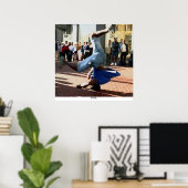 Break Dancer, San Francisco Poster (Heimbüro)