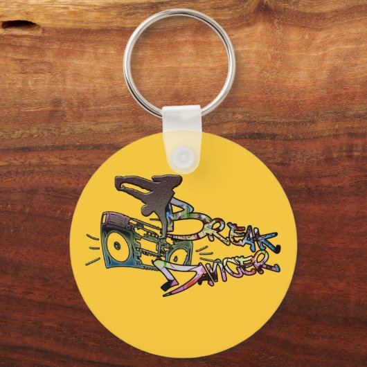 Break Dancer Schlüsselanhänger (Vorderseite)