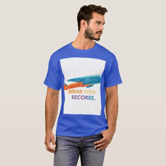 "Break Deine Platten" T-Shirt (Vorne ganz)