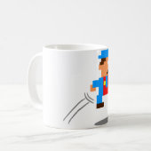 Break den Brick-T - Shirt Kaffeetasse (Vorderseite Links)