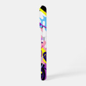 Break Free: Abstrakte Kunst iPhone Hülle (Linke Seite)