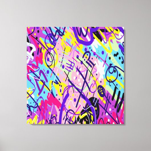 Break Free: Abstrakte Kunst Leinwanddruck (Vorderseite)