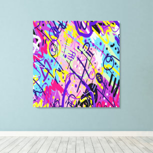 Break Free: Abstrakte Kunst Leinwanddruck