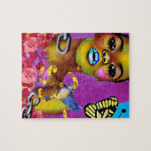 Break Free African American Woman Art Puzzle (Horizontal)