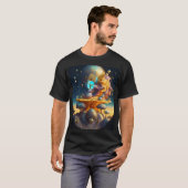 Break Free: Rocket Launch Gravity T - Shirt Desi (Vorne ganz)