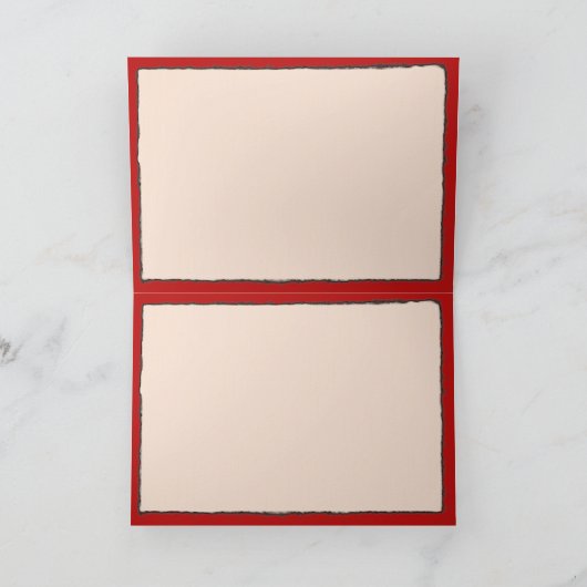 Break Heart Feiertagskarte (Innenseite)