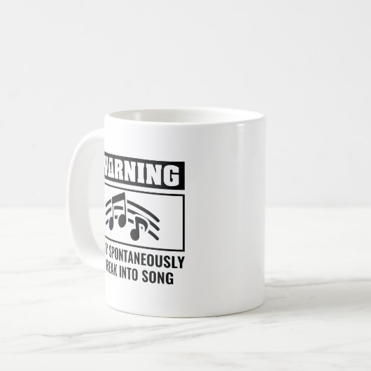 Break in Song Kaffeetasse (Vorderseite Links)