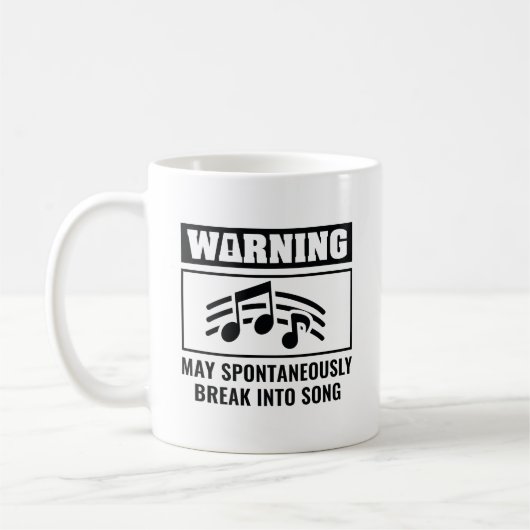 Break in Song Kaffeetasse (Links)