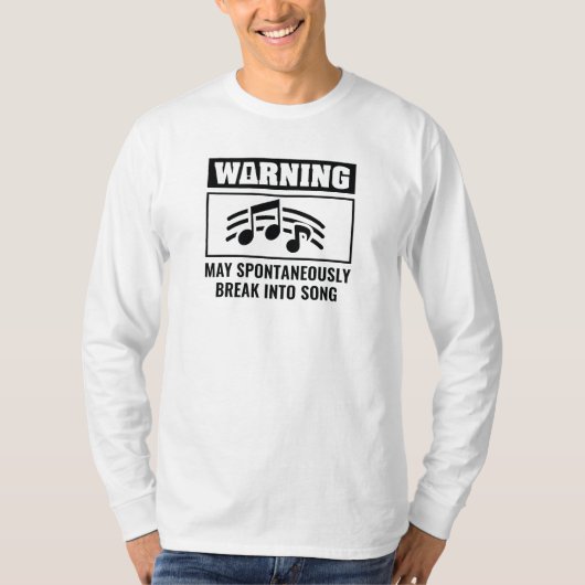 Break in Song T-Shirt (Vorderseite)