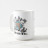 Break Israeli Apartheid Wall Kaffeetasse (Vorderseite Links)