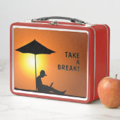 "Break mal!" Metall Lunch Box (Beispiel)