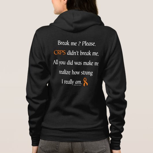 Break mich... CRPS Hoodie (Rückseite)