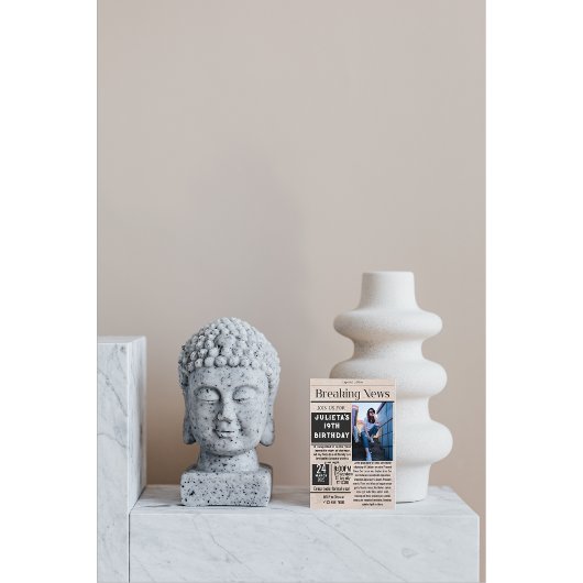 Break News Einladung