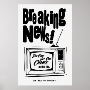 Break News Poster