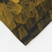 Break Point Abstrakt Art Fleecedecke (Ecke)