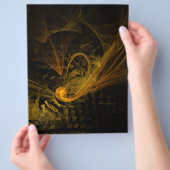 Break Point Abstrakt Art Flyer (Hand)