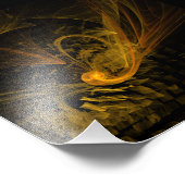 Break Point Abstrakt Art Foto Print (Ecke)