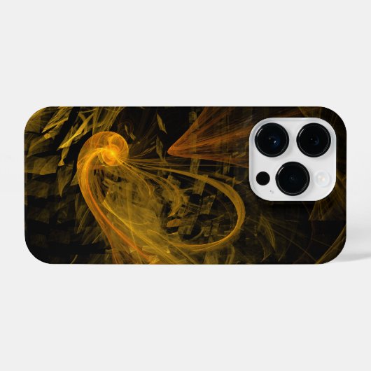 Break Point Abstrakt Art iPhone Hülle (Rückseite (Horizontal))