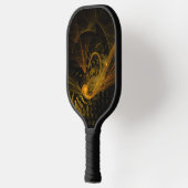 Break Point Abstrakt Art Pickleball Schläger (Links)