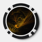 Break Point Abstrakt Art Pokerchips (Rückseite)