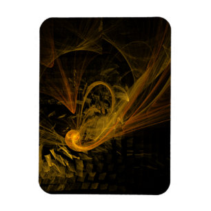 Break Point Abstrakt Art Premium Magnet