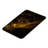 Break Point Abstrakt Art Premium Magnet (Linke Seite)