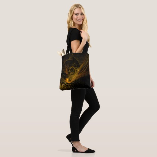 Break Point Abstrakt Art Tasche (Am Model)