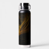 Break Point Abstrakt Art Trinkflasche (Rückseite)