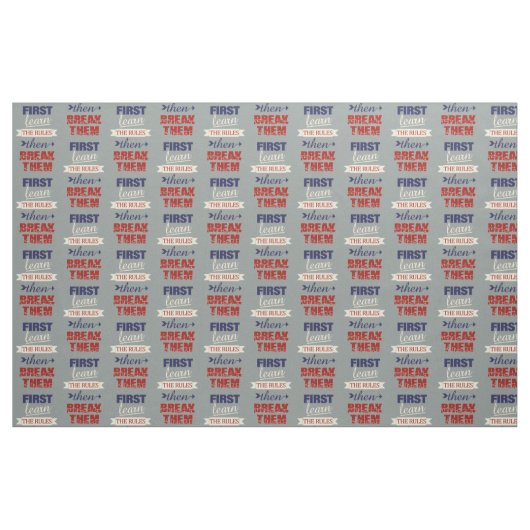 Break Rules Gewebe Stoff (Fat Quarter (45,7 x 55,9 cm))