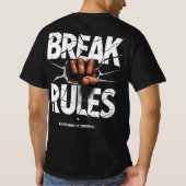 Break Rules - Nichts ist Original-T - Shirt (Rückseite)