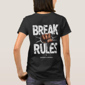 Break Rules - Nichts ist Original-T - Shirt (Rückseite)