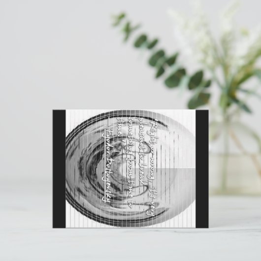 Break Stuff Postkarte (Stehend Vorderseite)