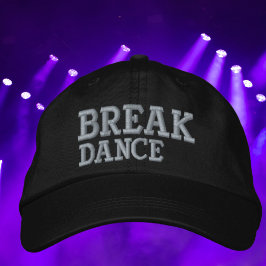 Break Tanz oder Breakdance Bestickte Baseballkappe