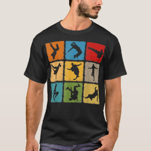 Break tanzen Shirt Bboy Posen Retro Vintag Angesag