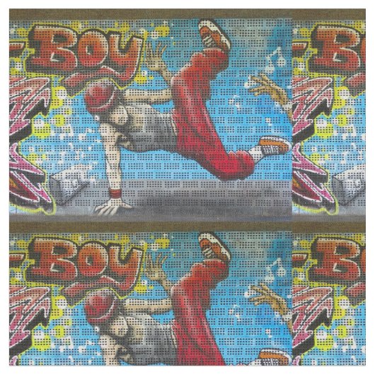 Break Tanzstoff ! Stoff (Nahaufnahme)