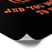 Break the Head Crawfish Print Poster (Ecke)