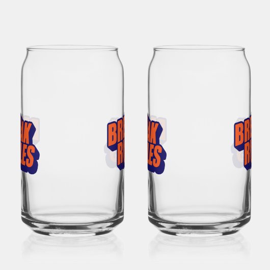 "Break The Rules" Edgy Rebel Quote Dosenglas (Links)