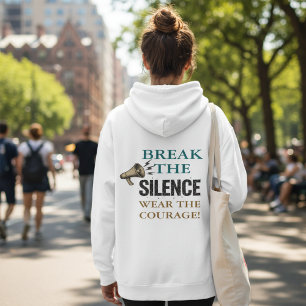 Break the Silence Courage Hoodie
