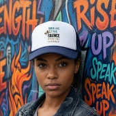 Break the Silence Courage Truckerkappe