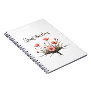 Break Then Bloom - Inspiration Journal / Editor Notizblock