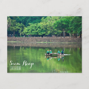 "Break Time" Siem Reap Postcard Postkarte