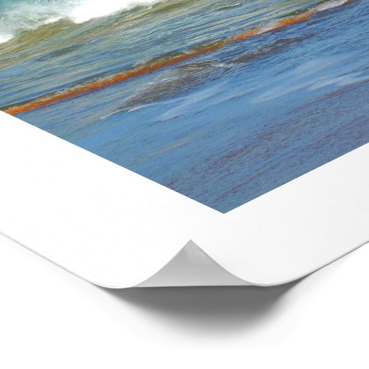 Break Wave Poster (Ecke)