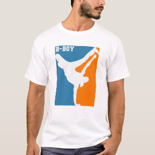 Breakdance B-Boy Hip-Hop und Funk T-Shirt