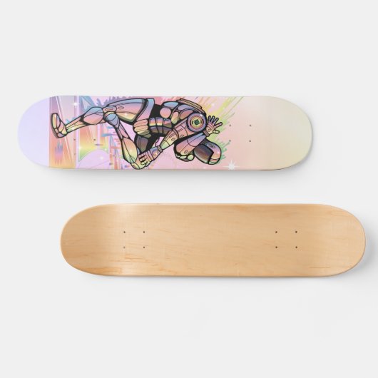 Breakdance Bot Skateboard (Horizontal)