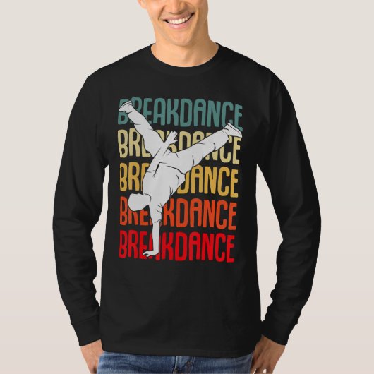 Breakdance Breakdancer Breakdancing Kids Boys Men T-Shirt (Vorderseite)